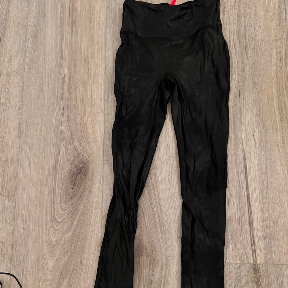 Spanx faux leather leggings